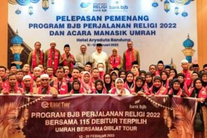 Bank Bjb Berangkatkan Umroh 112 Nasabah